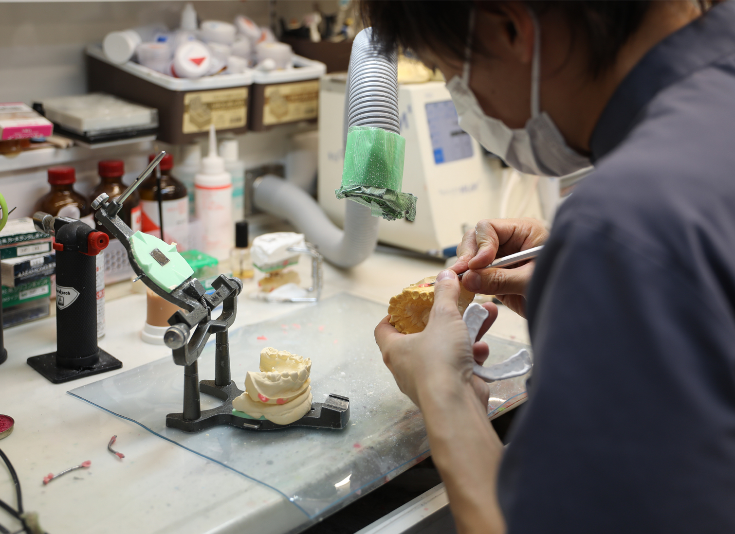なかの歯科院内歯科技工